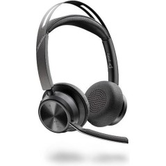 Poly Voyager Focus 2 UC Wireless Headset - Sleek Black Design for Ultimate Comfort and Clarity